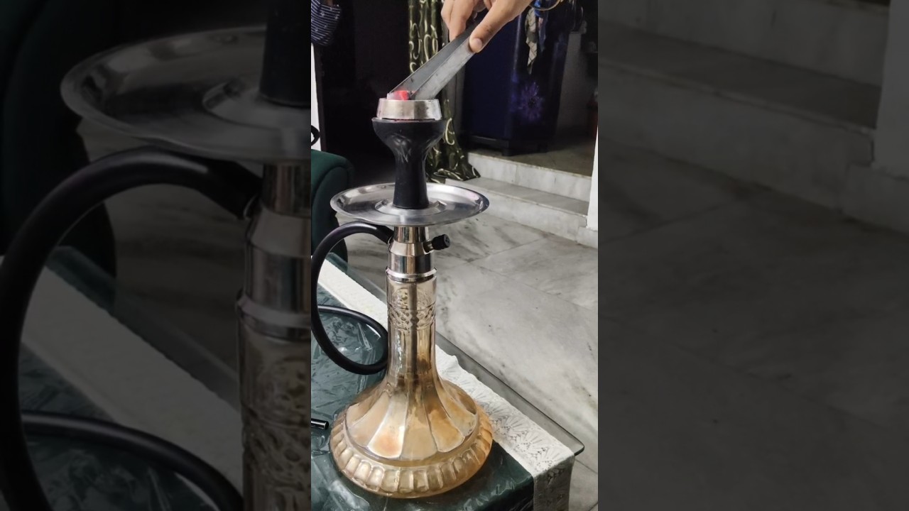 How to setup hookah at home #ytshorts #shorts