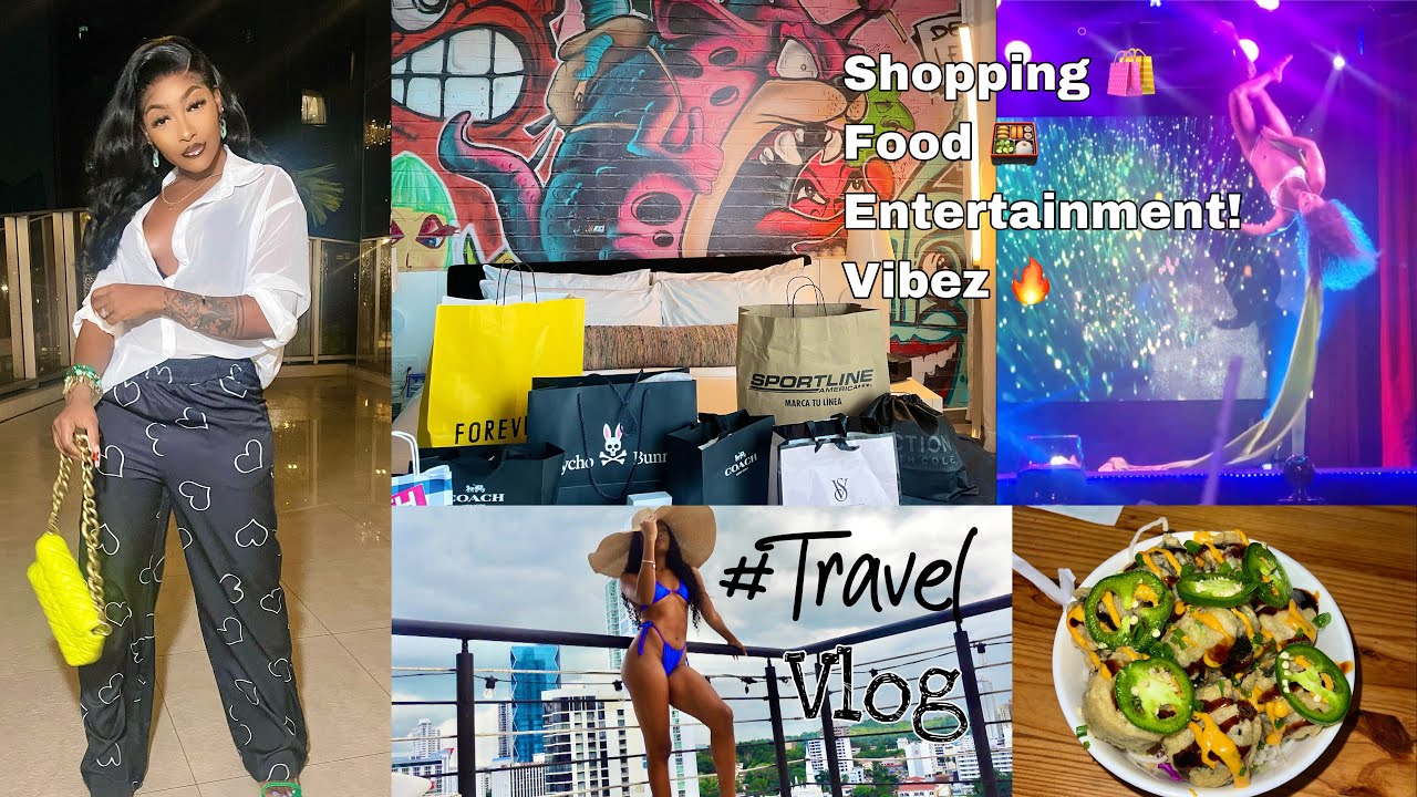 PANAMA VLOG Pt.2 | Aloooot of shopping + VIBEZ + food + going out | Vlog #34