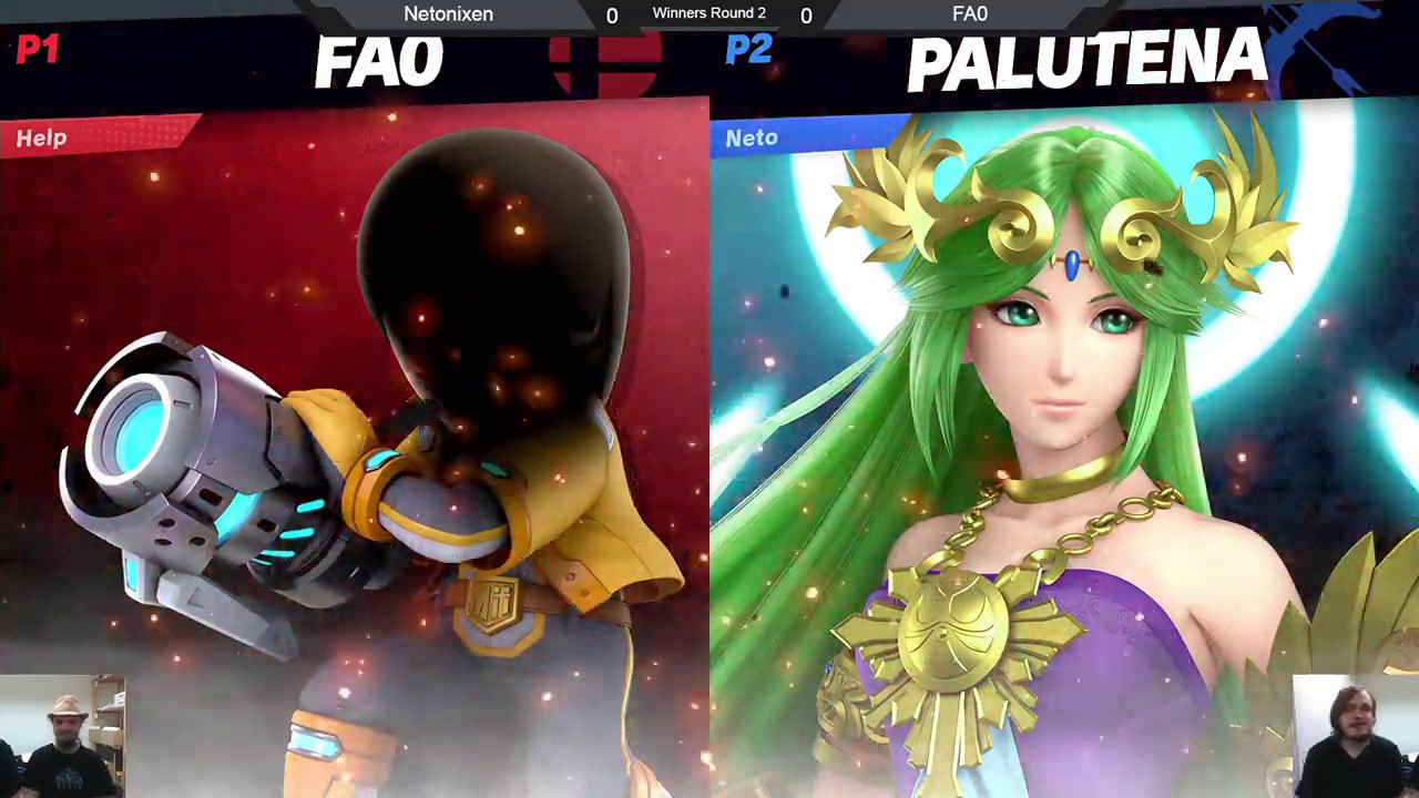 [USK6] WR2 - FA0 (Mii Gunner) vs Netonixen (Palutena) - Smash Ultimate