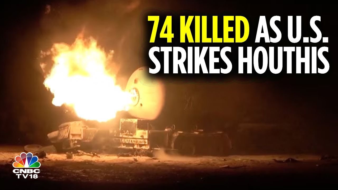 US Strikes Obliterate Yemen's Ras Isa Fuel Port, Houthis Vow To Retaliate | N18G | CNBC TV18