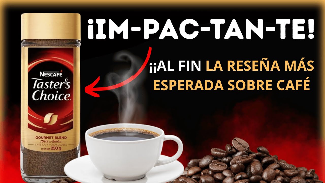 🔥 ¿EL MEJOR CAFÉ Soluble del MUNDO? 🤯 Taster's Choice Gourmet Blend | ¡TE VOLARÁ LA CABEZA!