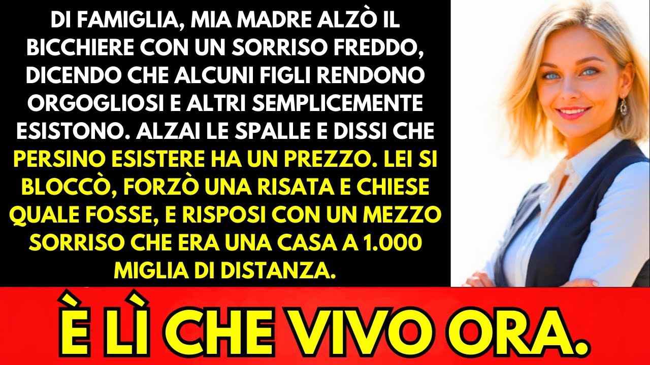 Alla Festa Di Famiglia Mia Madre Rise Delle Mie Scelte Finché Ho Detto Dove Vivo Adesso