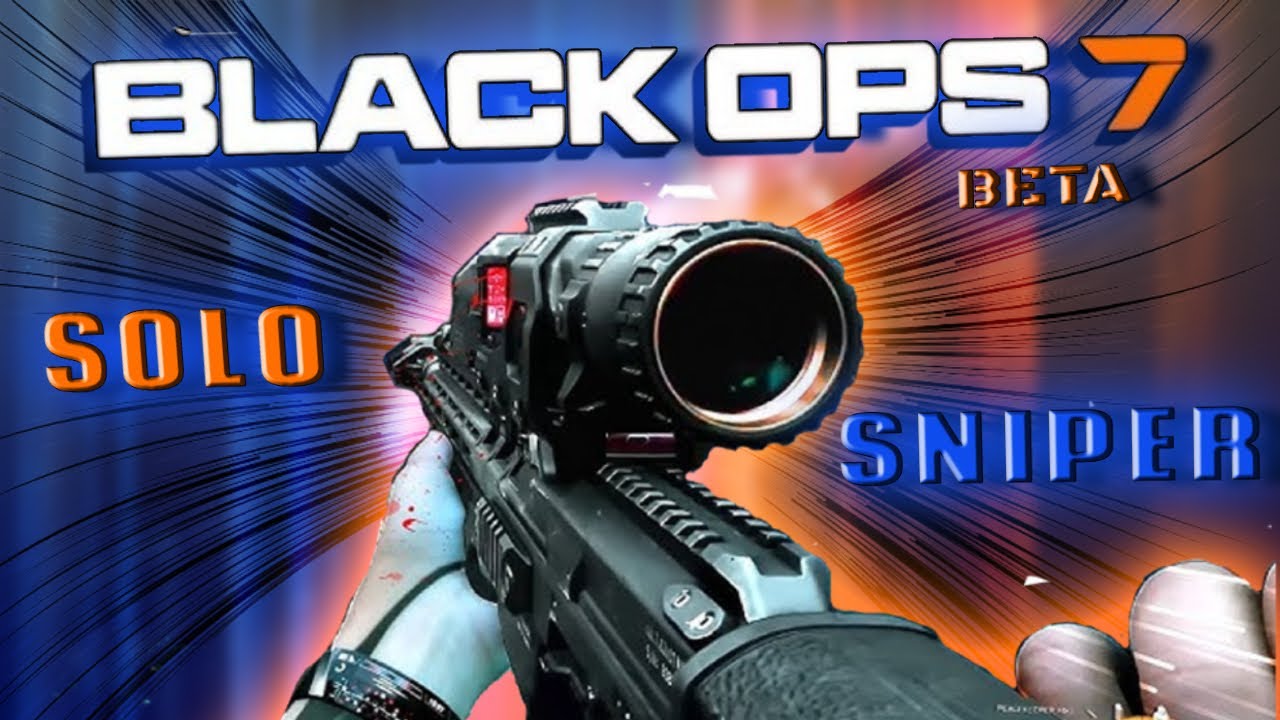 PROBANDO LA BETA DE CALL OF DUTY BLACK OPS 7 JUGANDO SOLO A SNIPER !!!!