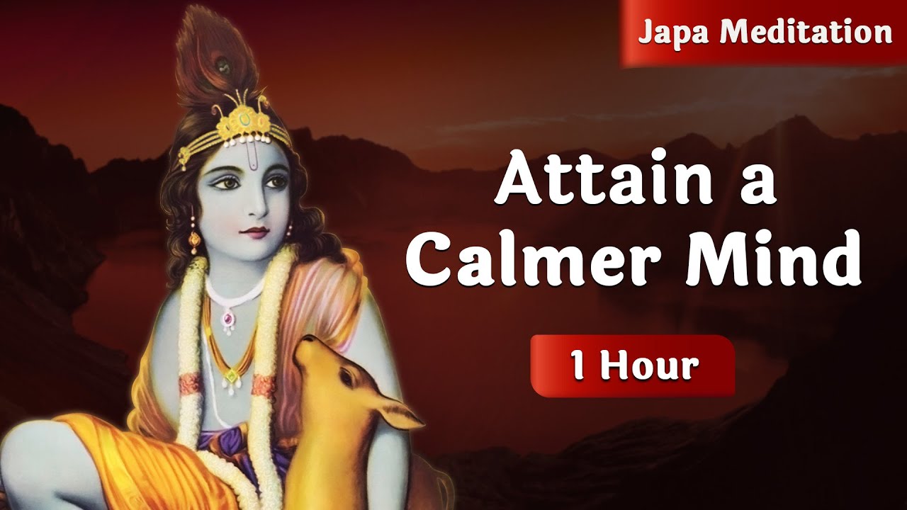 Attain a Calmer Mind - 1 Hour Japa Meditation | Jagad Guru Siddhaswarupananda Paramahamsa