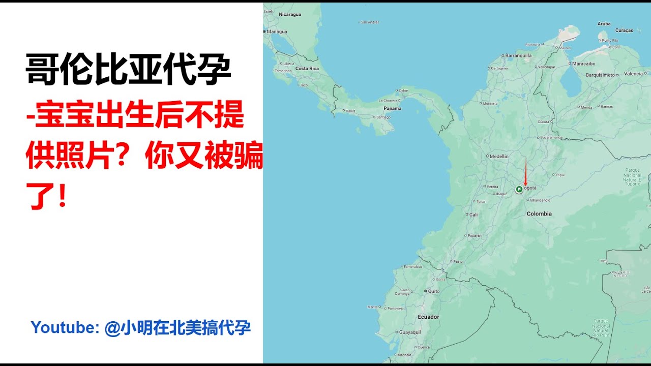 小明在北美搞代孕74 - 哥伦比亚代孕：宝宝出生后不提供照片？你又被骗了