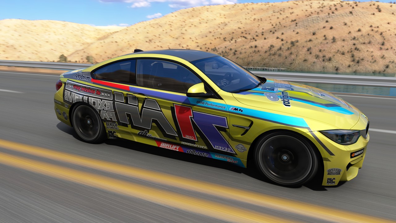 BMW M4 Akrapovic | Assetto Corsa | Steering Wheel Gameplay #assettocorsa #cargames #car