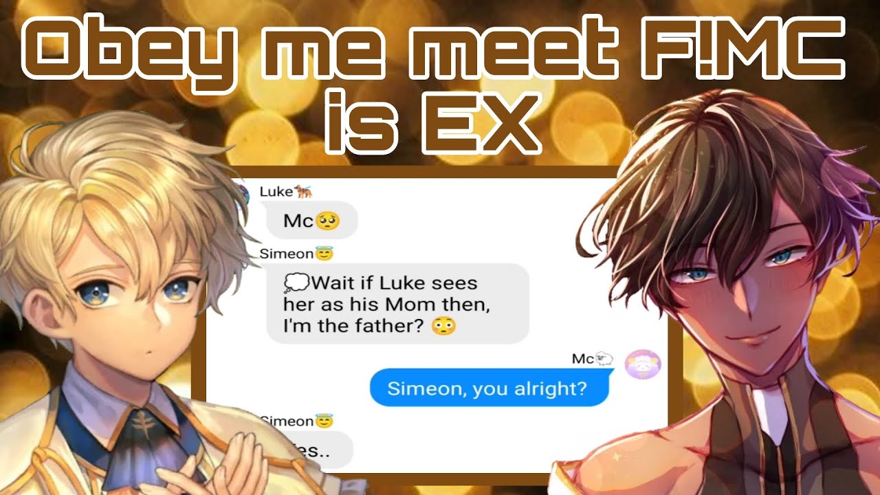 Obey me text: Obey me Meet F! Mc is EX
