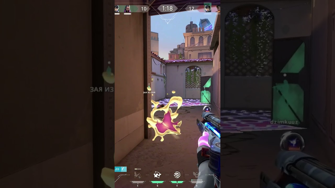 Clove's Ace on Sunset #valorant #valorantclips #valoranthighlights #ace #gaming #clove