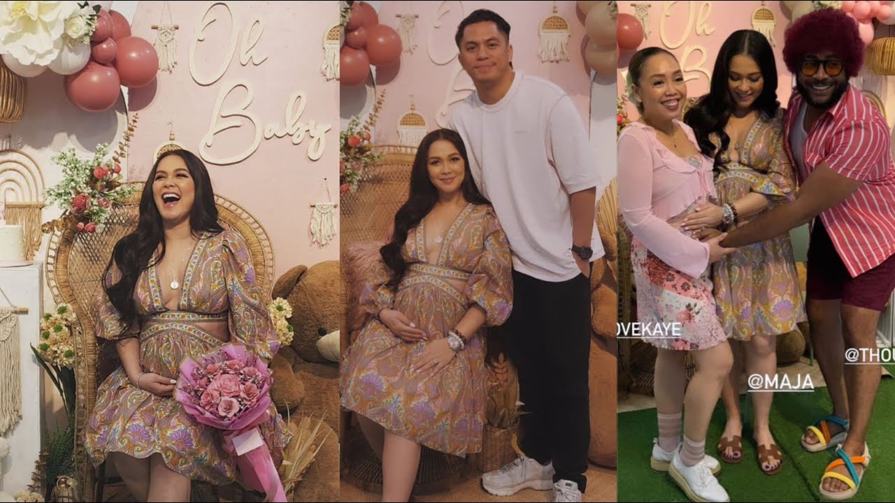 MAJA SALVADOR BABY SHOWER🚿MAJA SALVADOR & RAMBO NUÑEZ SINURPRESA NG BABY SHOWER NG MGA KAIBIGAN ❤️