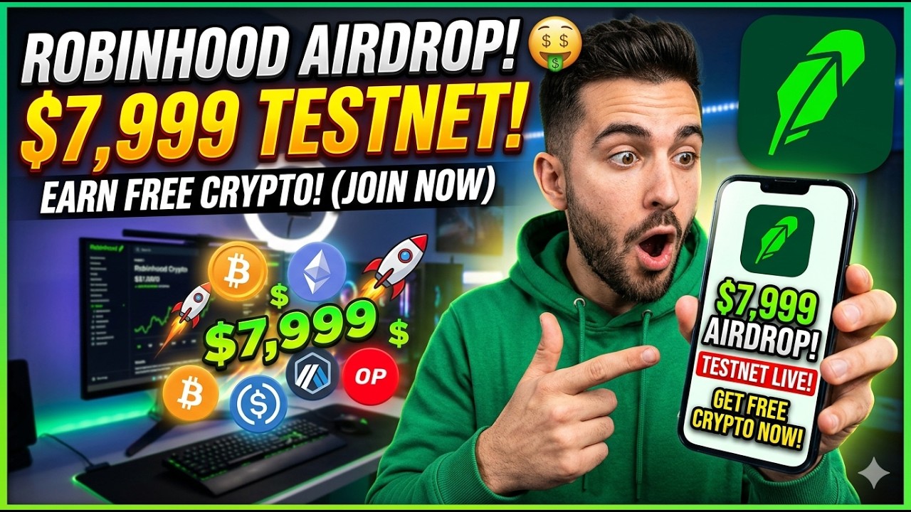 ROBINHOOD AIRDROP STRATEGY: Earn up to $7999 on Robinhood Chain Testnet! 🚀