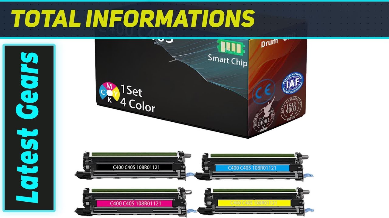 Vizoid 108R01121: The Best Drum Unit for Xerox VersaLink C400/C405 Printers