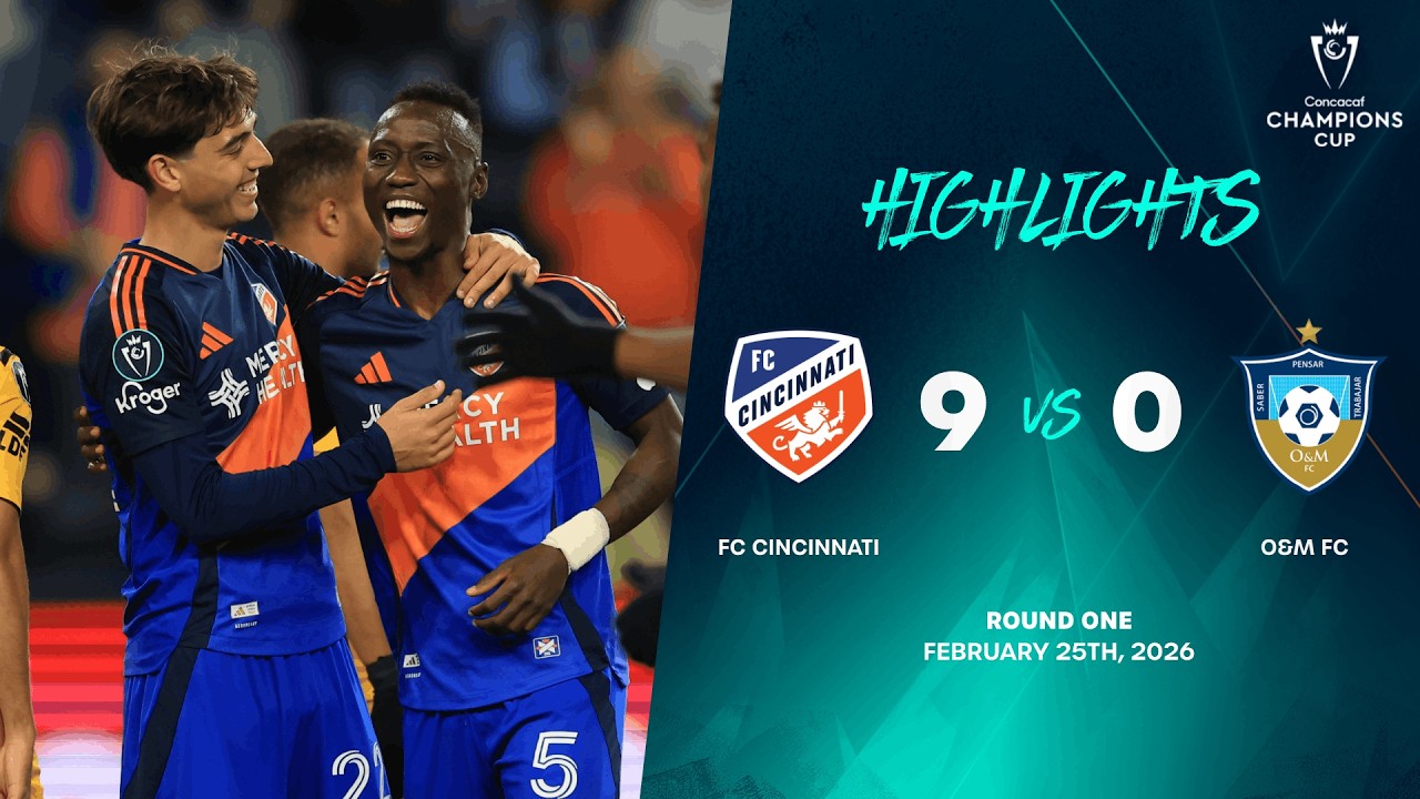 FC Cincinnati vs O&M FC | 2026 Concacaf Champions Cup | Round One