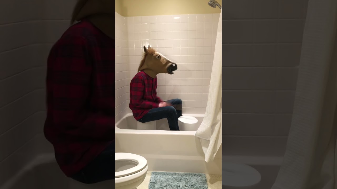 Man-horse plays 