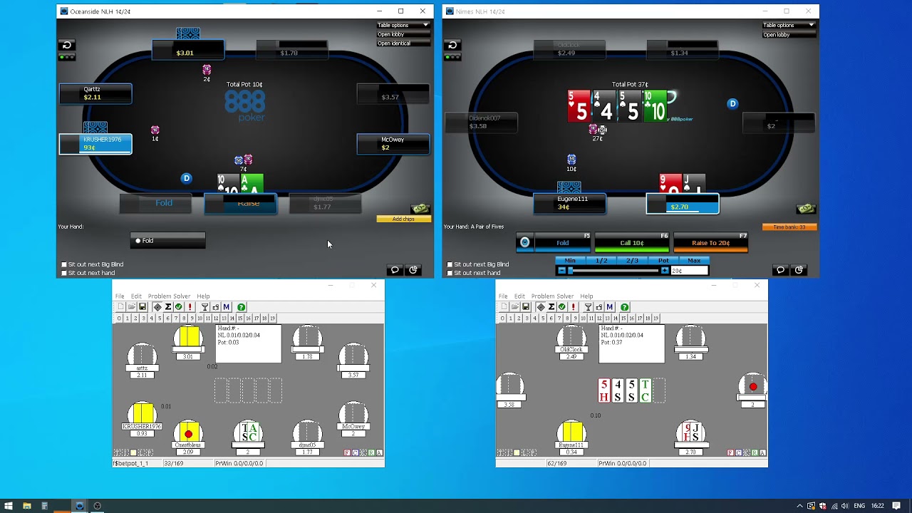 Poker bot for 888poker/Покер бот для 888poker