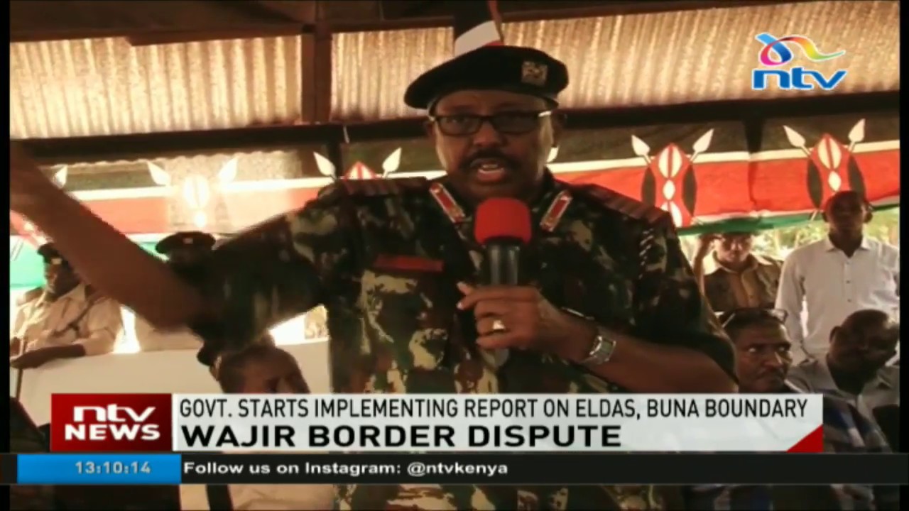 Government implements a report on the dispute between Wajir West and Wajir North constituencies