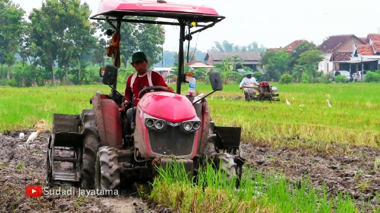 TRAKTOR SAWAH TERBARU YANMAR YM351A BERMESIN 51 TENAGA KUDA