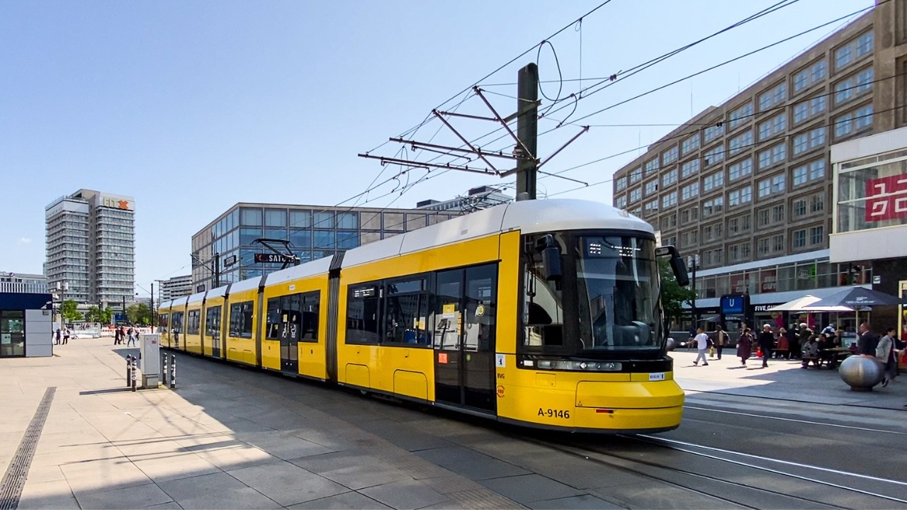 Трамваи в Берлине, Германия 🇩🇪 | 2022