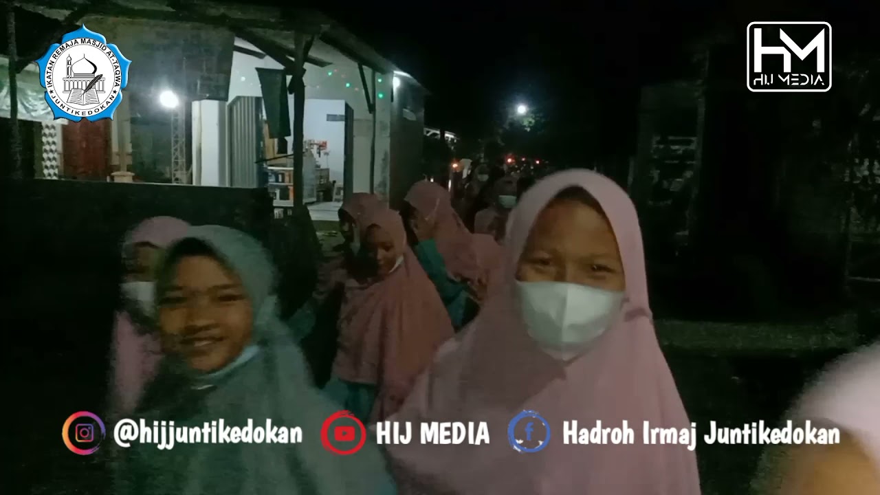 Dokumentasi Pawai Obor Dalam Rangka Menyambut Bulan Suci Ramadhan | IRMAJ | 11 April 2021