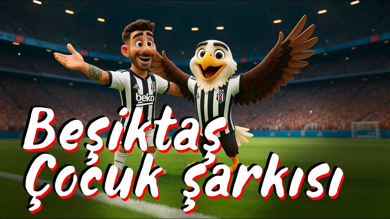 🦅 Kartal Gol Gol Gol! | Eğlenceli &Ccedil;ocuk Şarkısı 🖤⚪