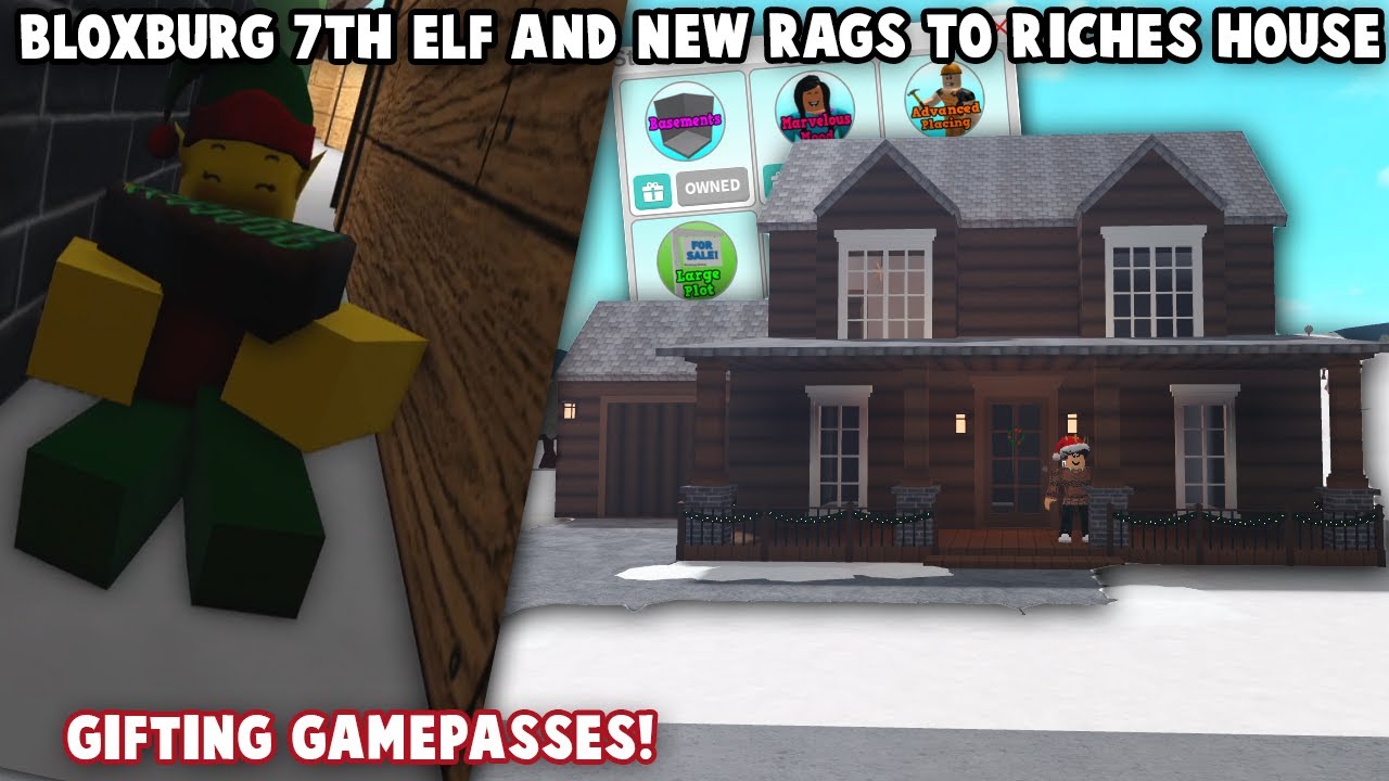 BUILDING A NEW RAGS TO RICHES WINTER HOUSE... AND SEVENTH ELF