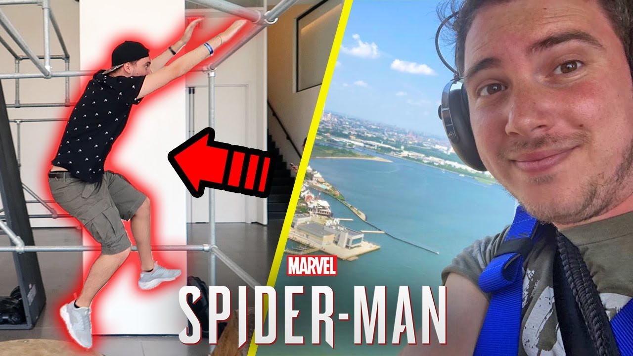 HO FATTO PARKOUR come SPIDER-MAN!! VOLO SU NEW YORK in ELICOTTERO! - Vlog New York