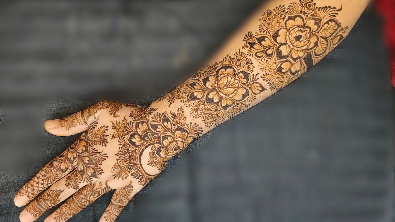 Beautiful bold floral design 