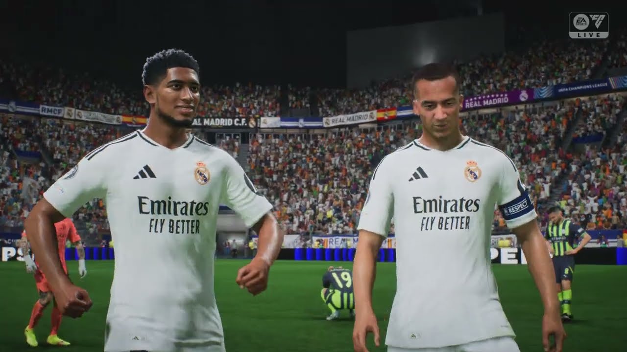 Real Madrid vs Manchester City | Full Gameplay |  EA SPORTS FC 25
