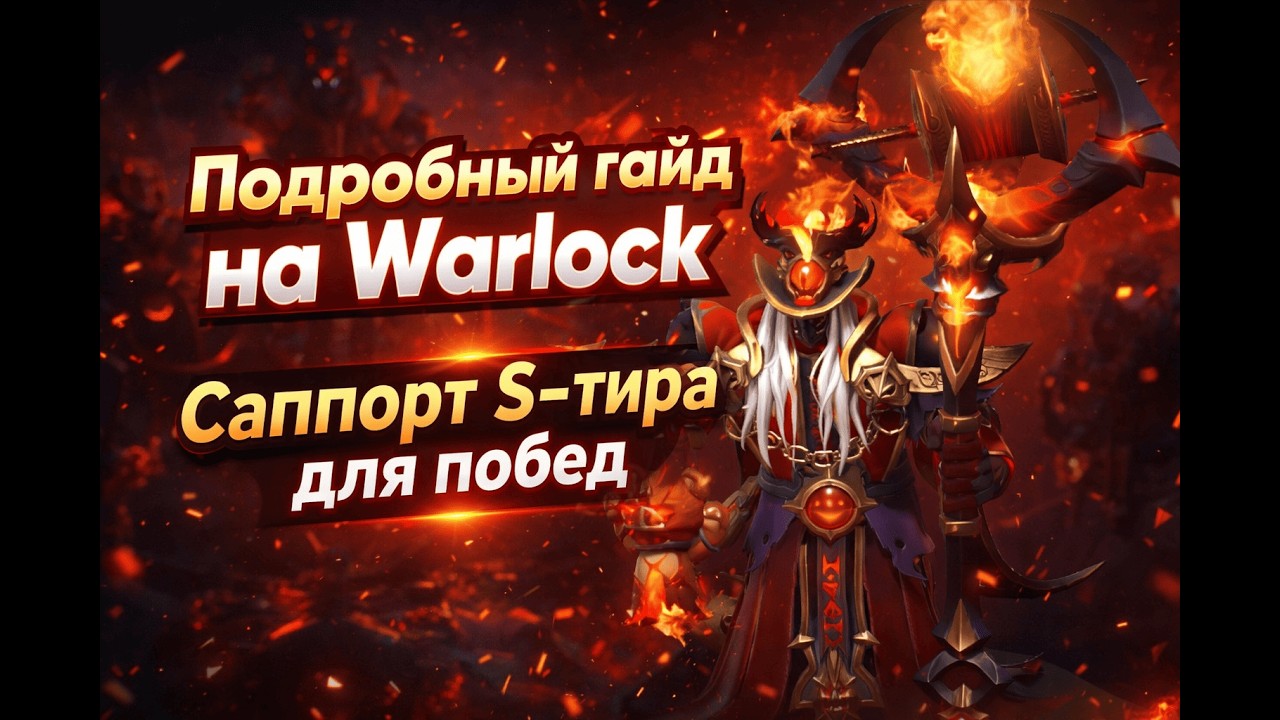 Warlock саппорт — Полный гайд по игре в Dota 2