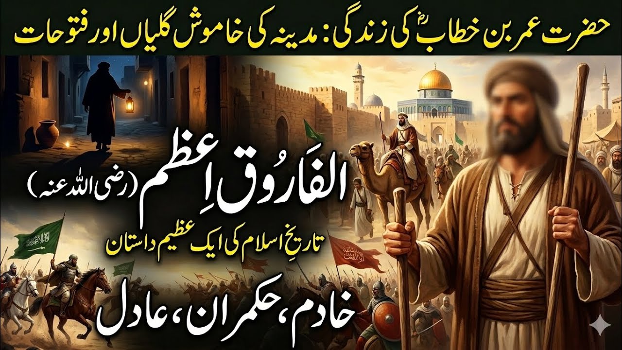 Hazrat Umar (RA) Full Story | Khilafat  Farooq e Azam | Story of Justice & Power | Story Teller Urdu