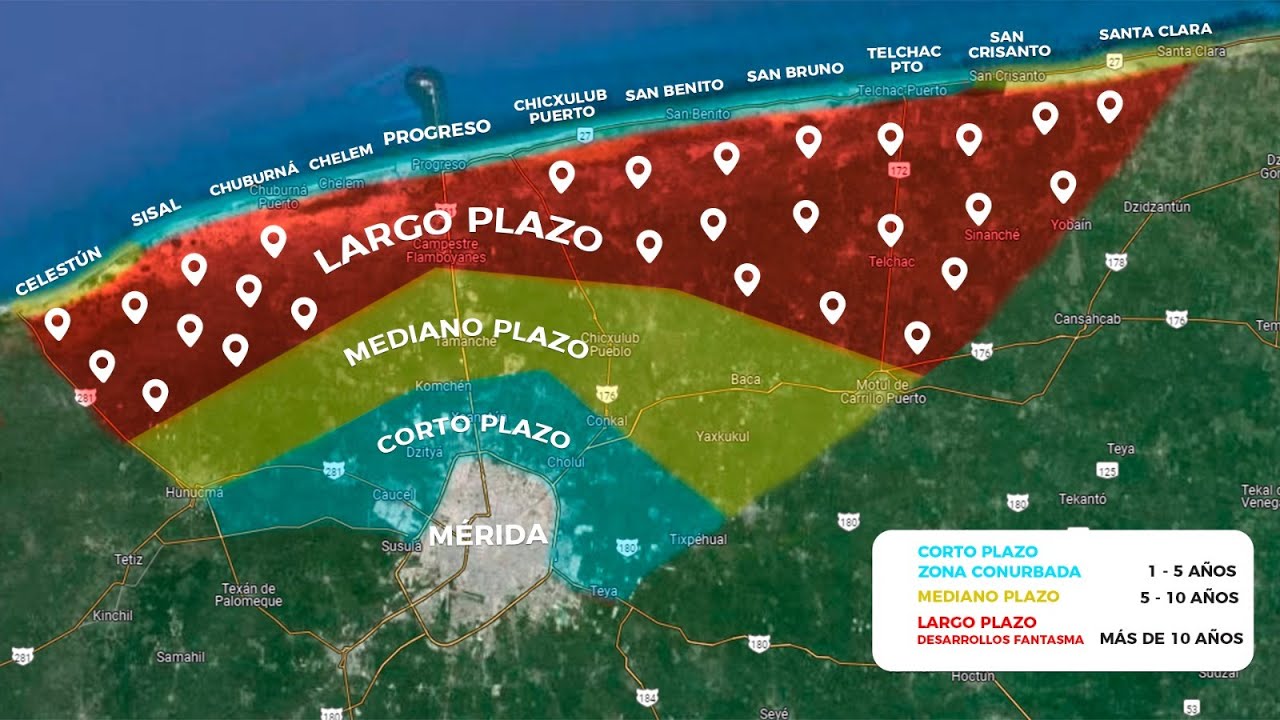 DESARROLLOS FANTASMA EN EL NORTE DE MERIDA 😱😮👀