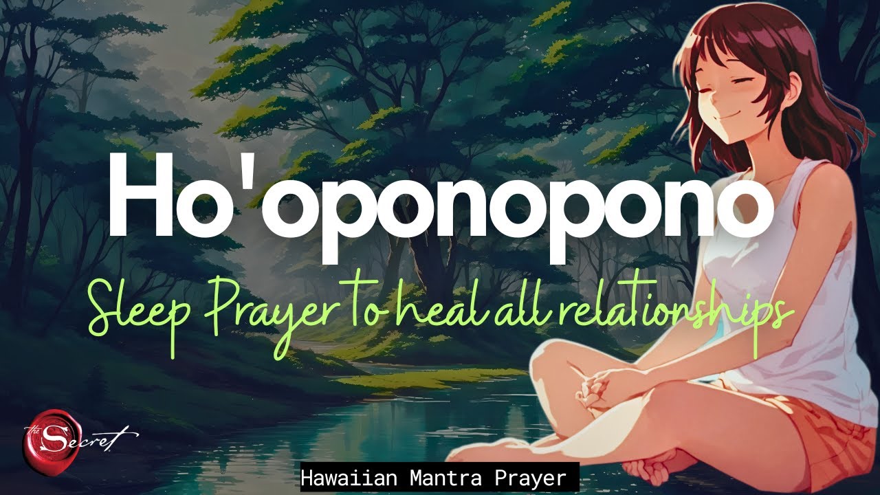 8-HOUR HO'OPONOPONO PRAYER TO HEAL ALL RELATIONSHIPS| SOOTHING RAIN SOUND (1111HZ)