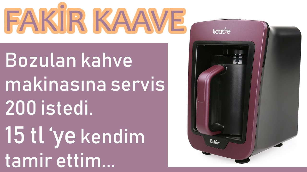 Fakir Türk Kahve Makinesi Tamiri | Fakir Termostat Arızası