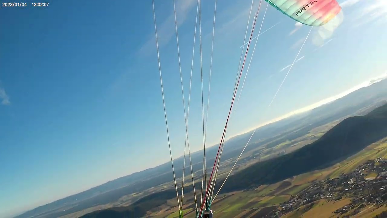 Hohe Wand 04.01.2023 - Fliegen wie im Frühling