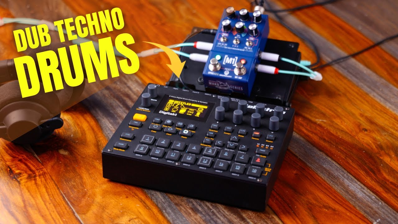 Tips + Tricks on Creating Dub Techno Drums w/ the Digitakt / Digitakt II