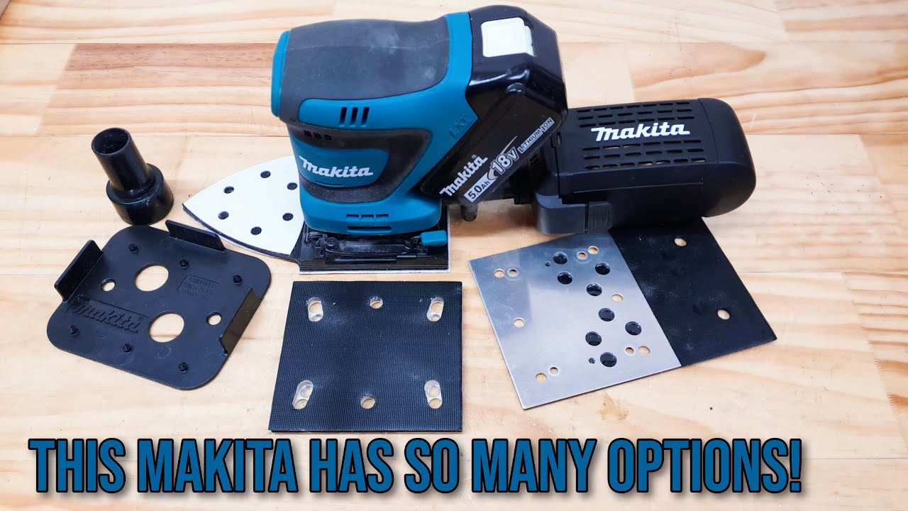 Makita Cordless 1/4 Sheet Sander. Is there anything it can't do?