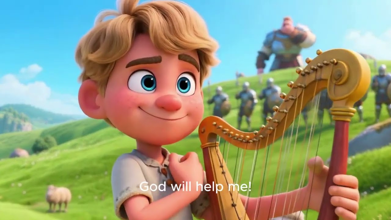 David & Goliath- Bible story for kids.