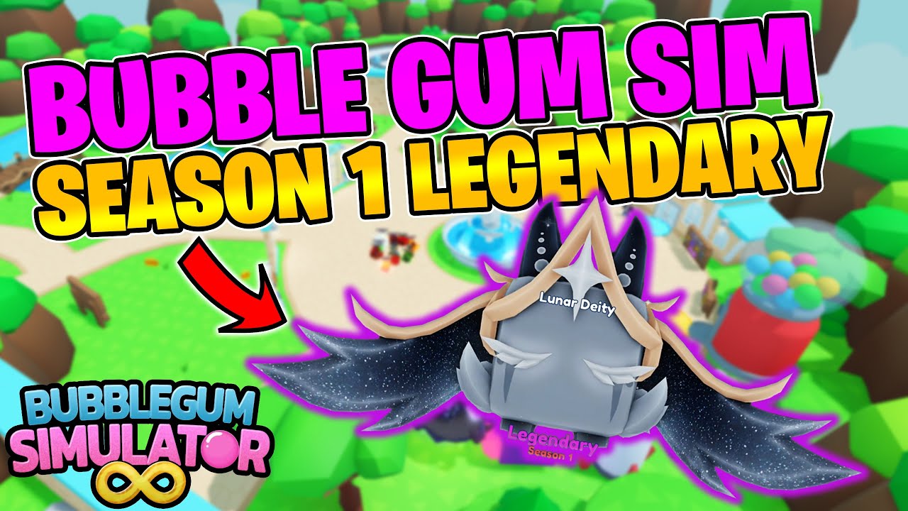 Season 1 Pass LEGENDARY Pet! Bubble Gum Simulator Infinity