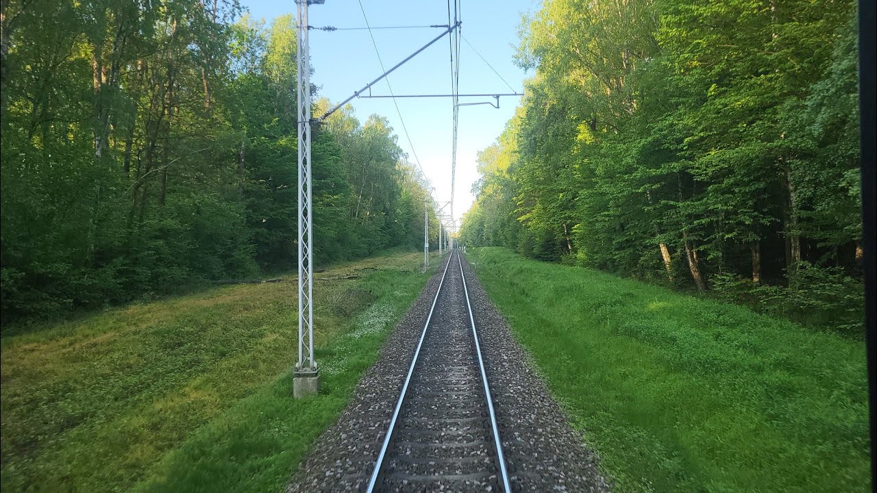 Przejazd pociągiem IC z Rzeszowa Głównego przez Tarnobrzeg do Lublina Głównego
