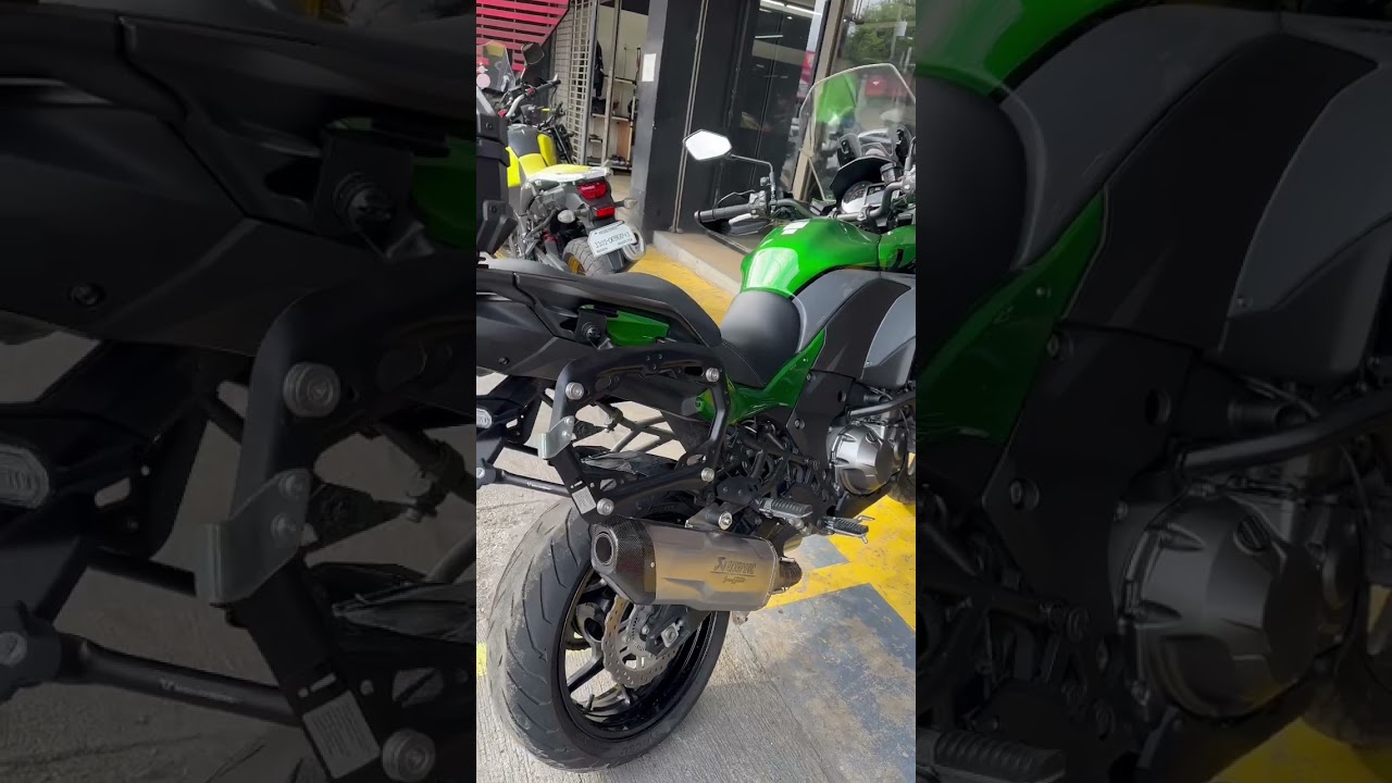 Kawasaki Versys 1000 SE Sound Check | Akrapovic HP Exhaust #versys1000 #kawasakiversys1000