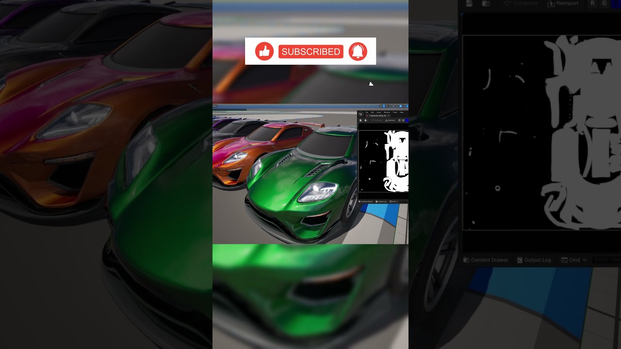 Hyper realistic car paint in UE5!