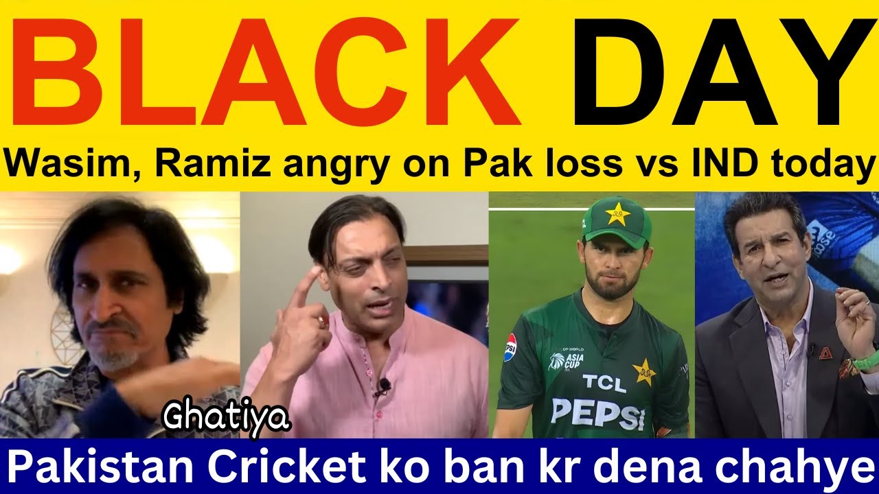 Pak Media Crying on India win today match vs PAK | Ramiz Speaks on IND vs PAK shoaib akhtar Asia Cup