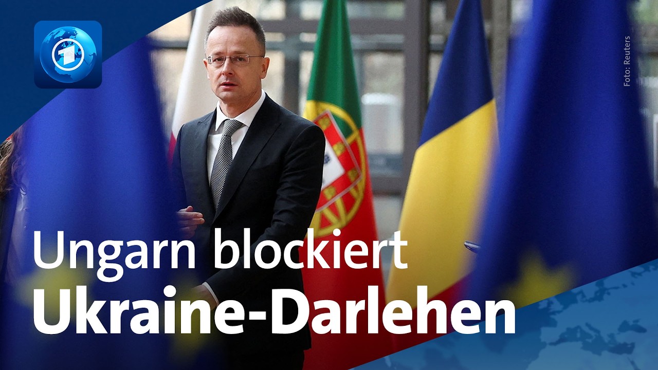 Unterst&uuml;tzung f&uuml;r die Ukraine: Ungarn blockiert 90 Milliarden Euro Darlehen