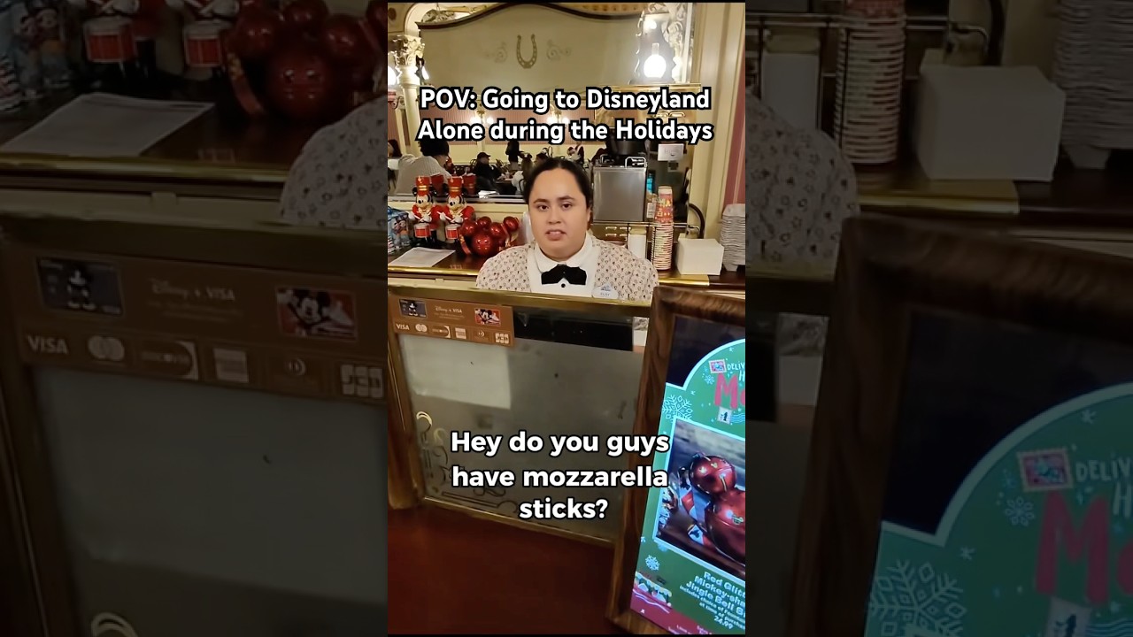 Have you been to Disneyland alone? #alone #solo #pov #food