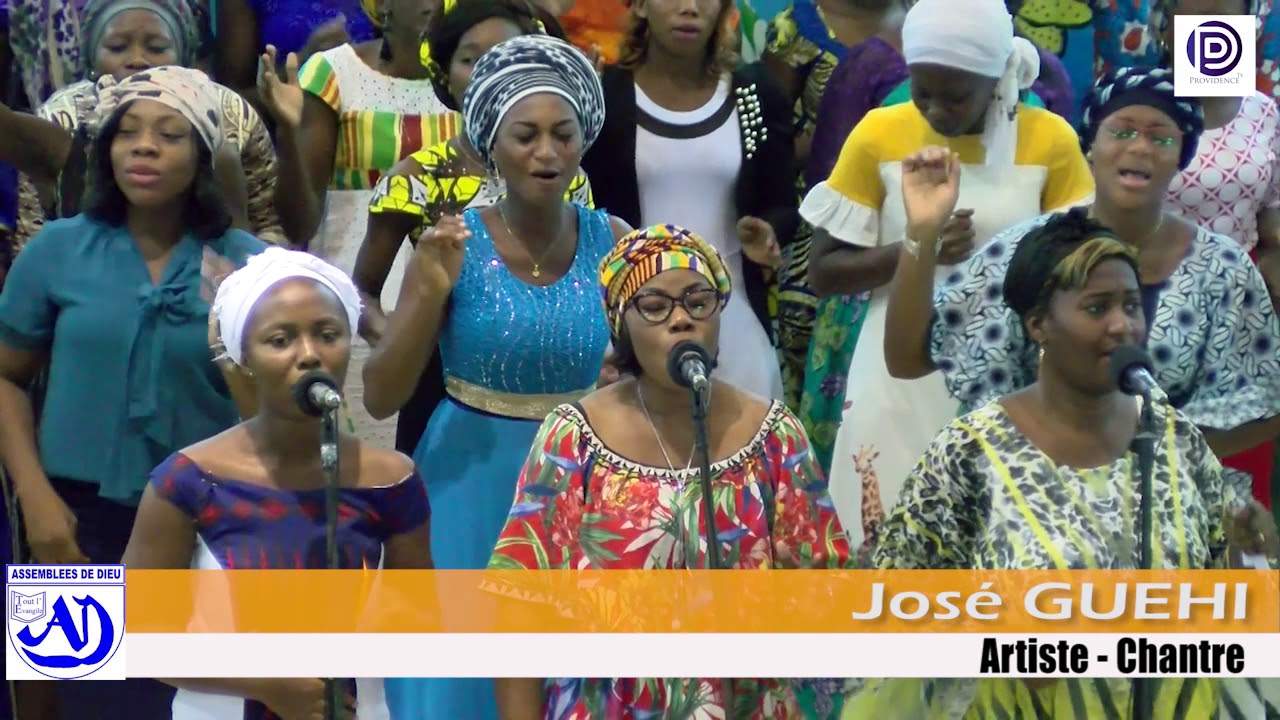 Chantre José GUEHI en prestation le dimanche 28 mai 2019 au temple la Providence Divine.