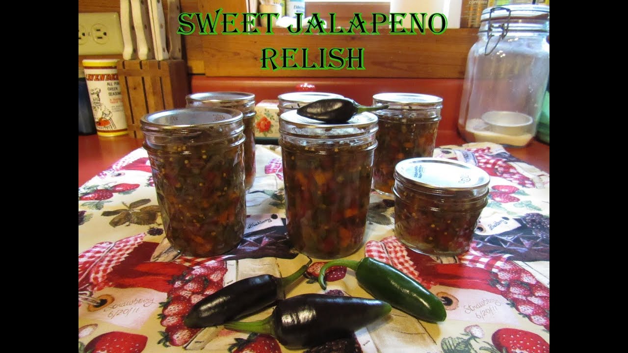 Sweet Jalapeno Relish