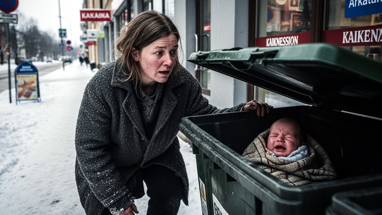 Koditon nainen löysi HYLÄTYN vauvan roskiksesta... Seitsemän vuotta myöhemmin...