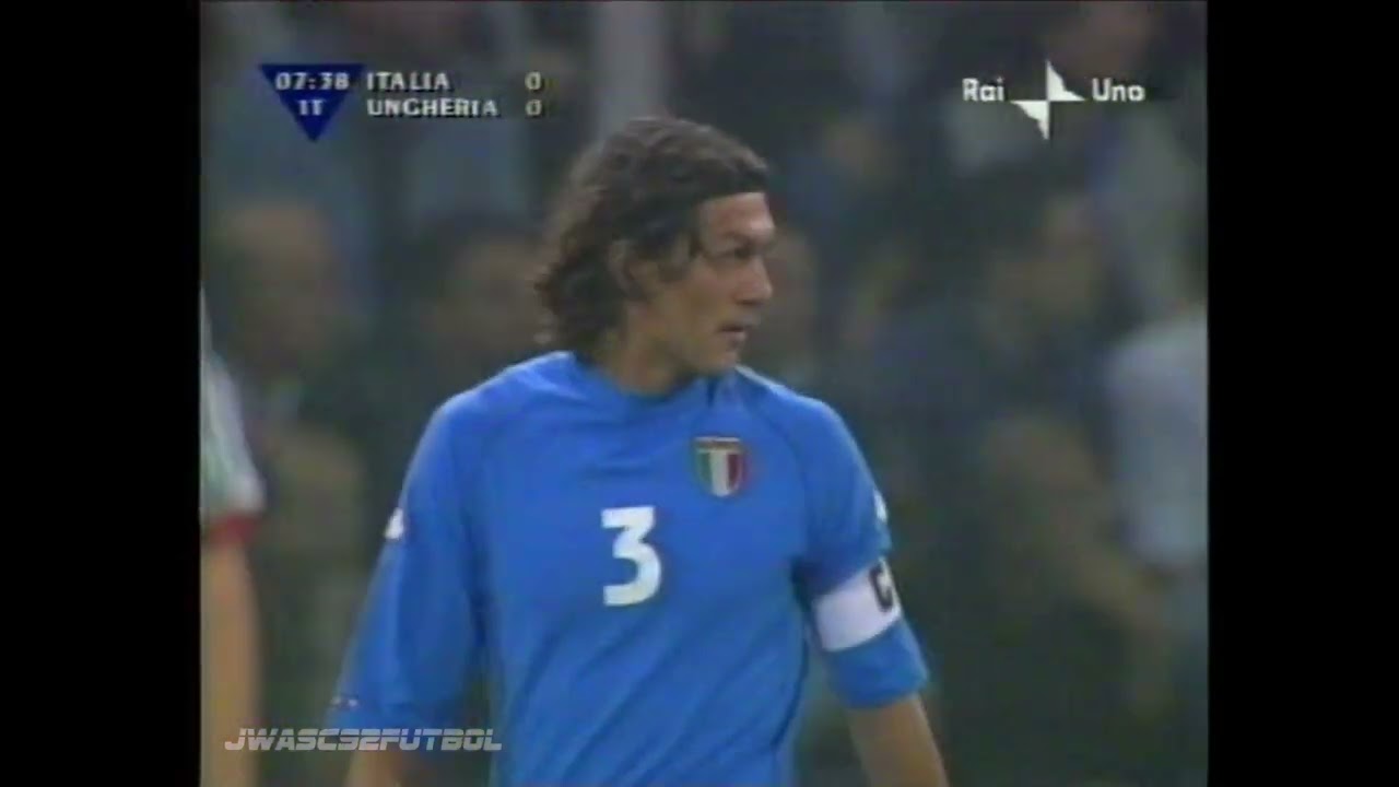 2001.10.06 Italy 1 - Hungary 0 (Full Match 60fps - 2002 FIFA World Cup qualification)