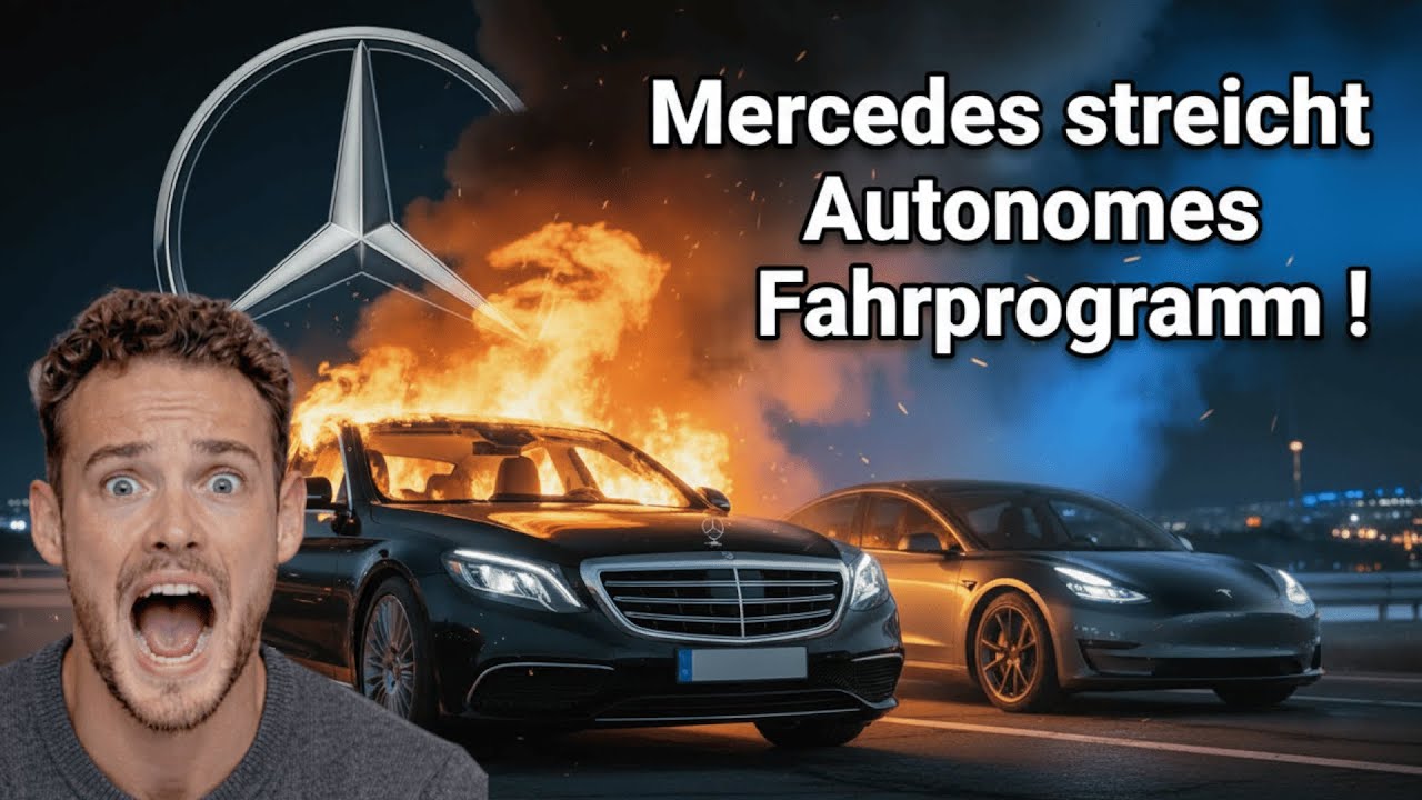 Mercedes kapituliert! Drive Pilot Level 3 gestrichen – Tesla siegt