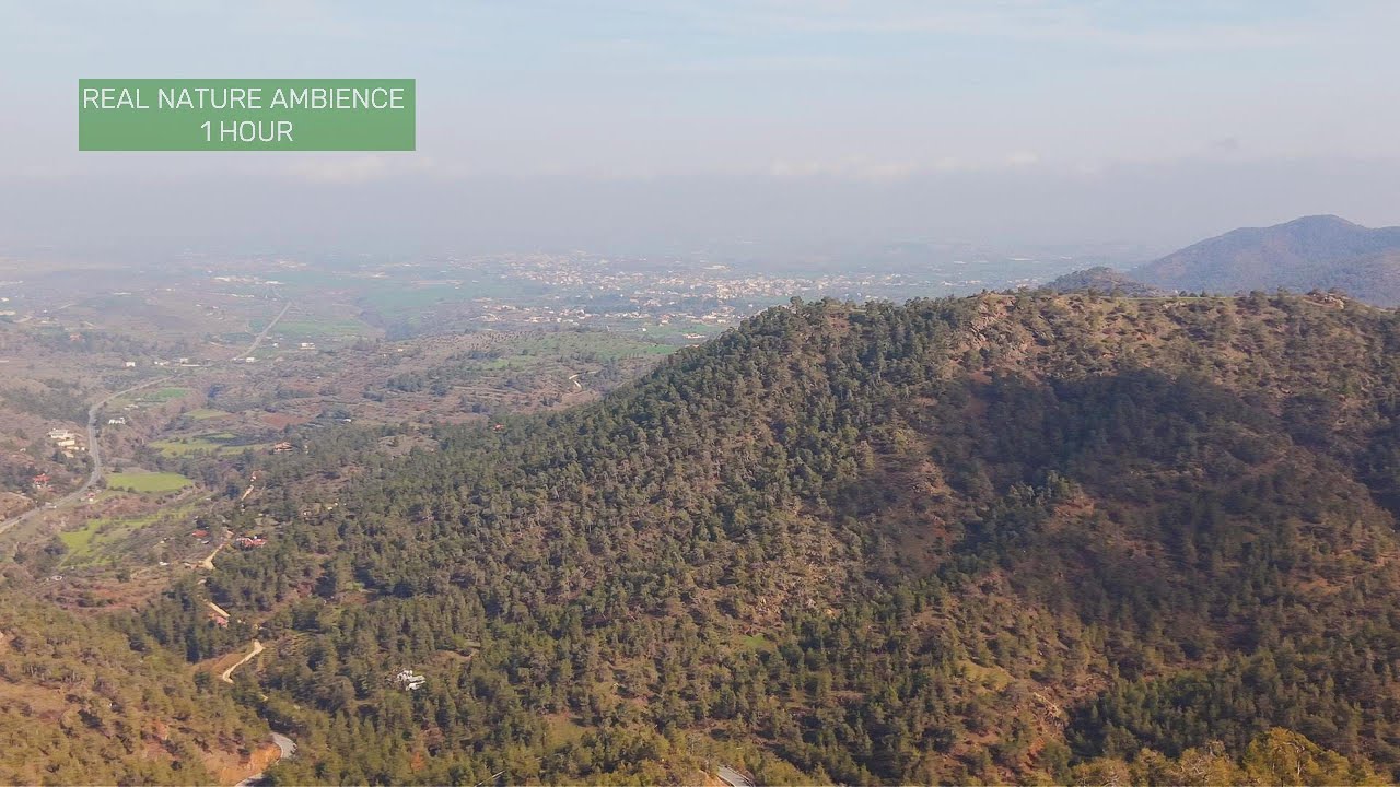 1 Hour Real Drone Flight Above the Mountains 🌿 | Calm Music