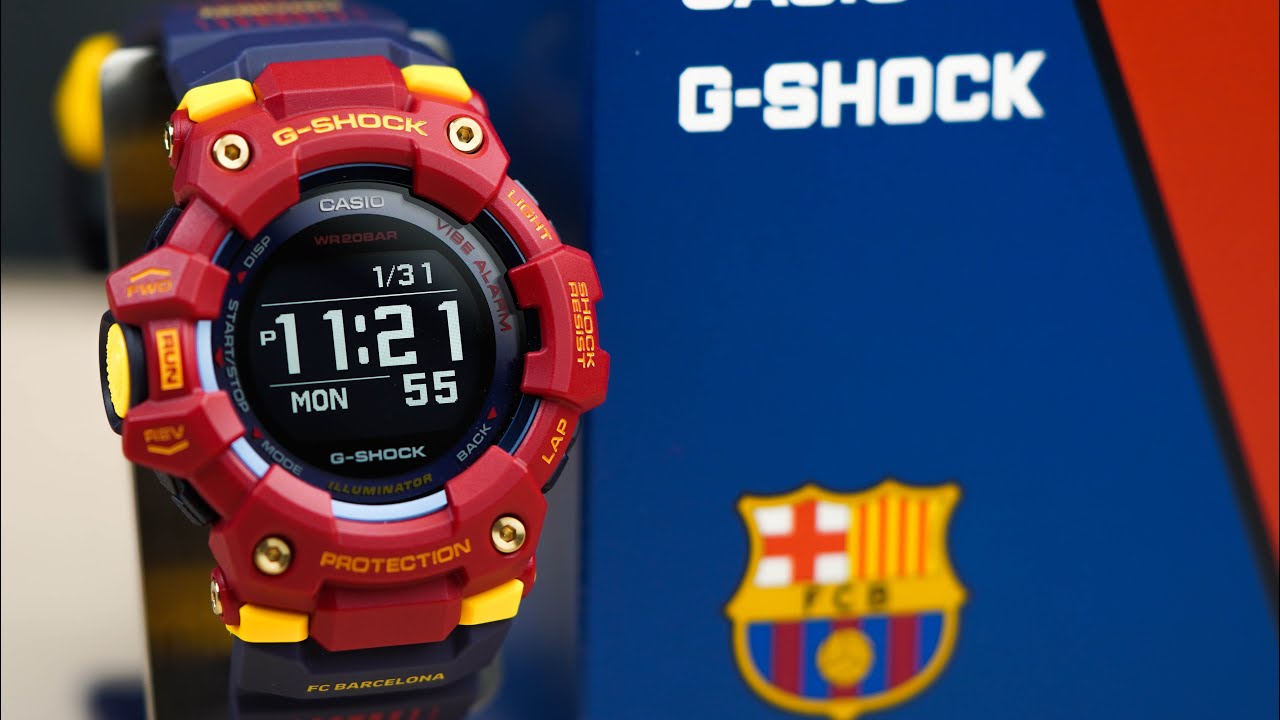 FC Barcelona fans, this is for you! | G-Shock x Matchday | GBD-100BAR-4A
